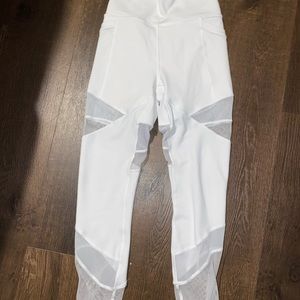 White Lululemon Leggings